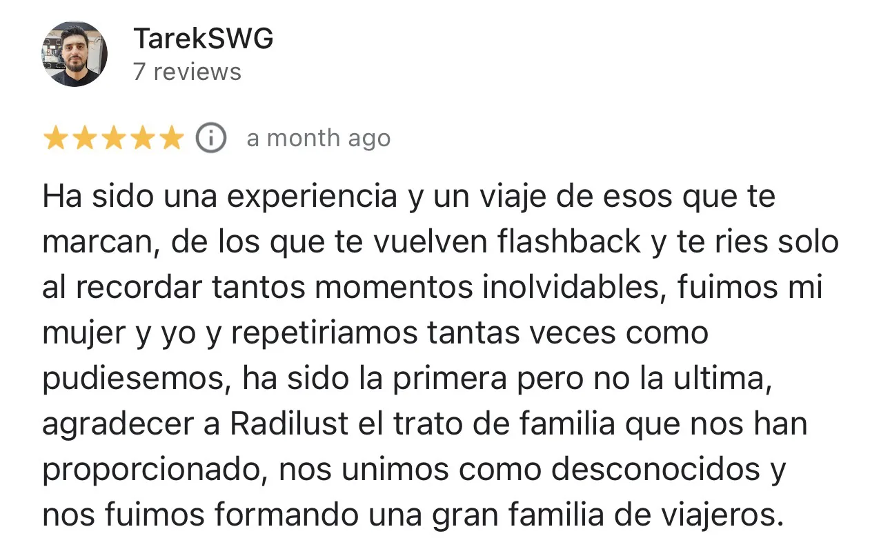 Reseña de un viajero de Radilust (15 de 53)